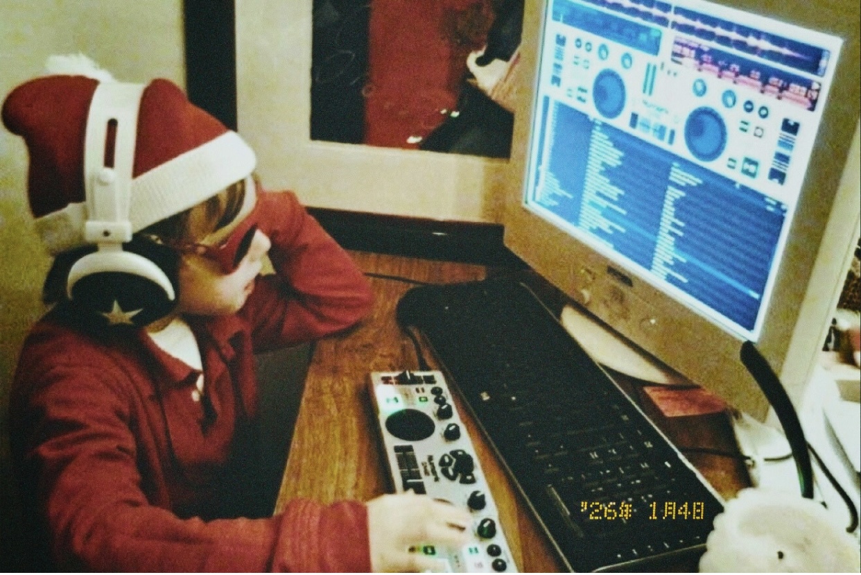 Ralph as a young DJ